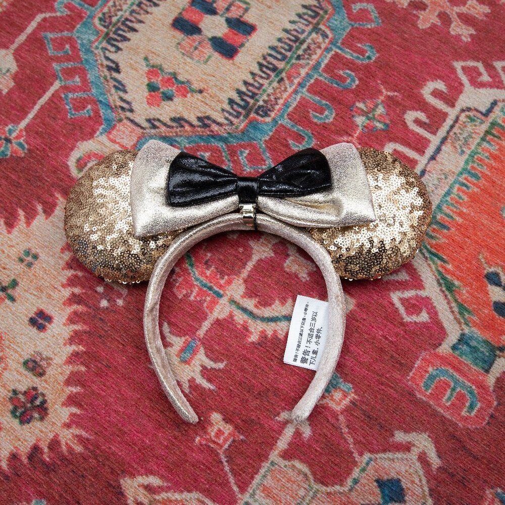 Disney Mickey Mouse Gold Ears Headband